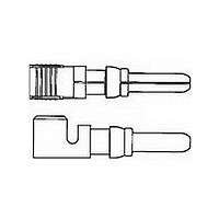 CONTACT, PIN, 14-12AWG, CRIMP