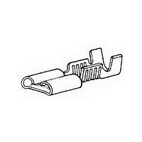 TERMINAL FEMALE DISCONNECT 0.187IN CRIMP