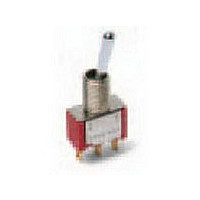 Toggle Switch,STRAIGHT,SPDT,ON-OFF-(ON),SOLDER Terminal,TOGGLE BAT