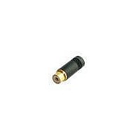 Phono (RCA) Connectors RCA CBLE JACK SODR BLK/GLD CBL OD 6MM