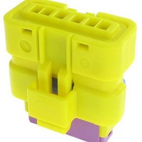 Automotive Connectors 6WAY FEMALE HOUSING YELLOW 1.5MM TERM SZ