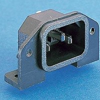 Power Entry Modules FLANGE MOUNT INLET 4.8MM TAB