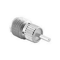 RF Connectors Spark Plug ST JK recpt;Knurl Mount