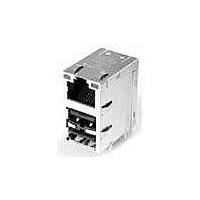 Telecom & Ethernet Connectors RJ45/DUAL USB MAG45 GIGABIT URX 10PIN G