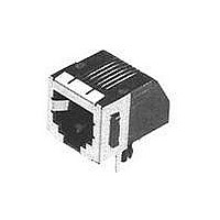 Telecom & Ethernet Connectors M/J LPF R/A 6P/4C SH