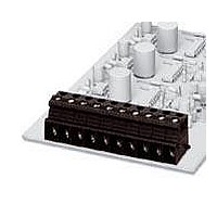 Fixed Terminal Blocks 20A 275V BLK SCR CON PC terminal block