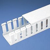 Slotted Duct, PVC,4"X4"X6,WHT