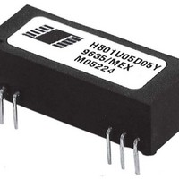 DC/DC Converters & Regulators 1W UNREG 5V - +/-12V