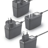 Plug-In AC Adapters 15W 13.6VDC 1.0A 2.5mm DC