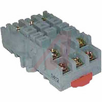 Socket, Relay; 11 PIN, SQUARE BASE, DIN/SCREW