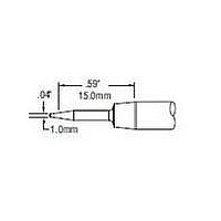 Soldering Tools .04 (1.0mm) CONICAL SHARP SOLDER TIP