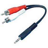 Cable Assembly Audio 3 POS 3.5 Mini to 2(3 POS RCA) PL-PL