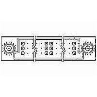 High Speed / Modular Connectors 96P 3ROW HDI PIN ASY 1000