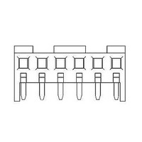 Header Connector,PCB Mount,PLUG,4 Contacts,SKT,0.156 Pitch,PC TAIL Terminal,LOCKING