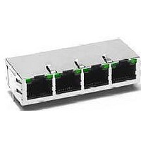 CONN PULSEJACK 1X4PORT GIGABIT