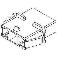 Header Connector,Cable Mount,PLG/RCP,3 Contacts,0.287 Pitch,POLARIZED LCK