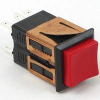 SWITCH PUSHBUTTON 1-A BLACK QC