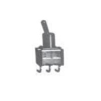 SWITCH TOGGLE DPDT 6A PC MNT