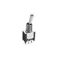 SW TOGGLE SPST 10-48 WIRE SILVER