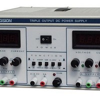 Power Supply, 108 To 132 VAC Input Voltage, 0 To 30 (A&B)/4 To 6.5 (C) Vnominal Output Voltage, 3 Output, 0 To 2 (A&B)/0 To 5 (C) A Total Output Current, 350 W, Power Type AC/DC, Supply Type AC
