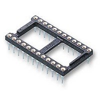 CONNECTOR, DIP SOCKET, 8WAY, PC BOARD