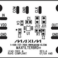 BOARD EVAL MAX7408/7415/418-7425