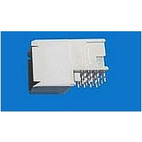 HARD METRIC CONNECTOR, RECEPTACLE, 8POS