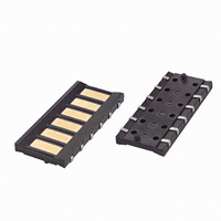 CONN MOD 6POS FEMALE SMD LOC PIN