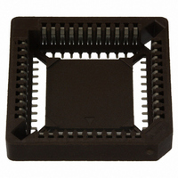 PLCC SOCKET, 44POS, SMD