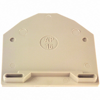 ENDPLATE FOR ST16 TERMINAL BLOCK