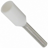 CONN FERRULE DIN 20AWG WHITE