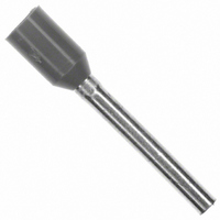 CONN FERRULE DIN 20AWG GREY