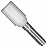 CONN FERRULE W TYPE 20AWG WHITE