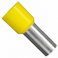 CONN FERRULE DIN 4AWG YELLOW