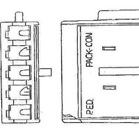 Automotive Connectors CON P/C I 5W FEM