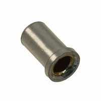 BRASS ALLOY RECEPTACLE WITH ORGANIC FIBRE PLUG SOLDER BARRIER
