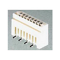 FFC/FPC CONNECTOR, RECEPTACLE, 8POS 1ROW