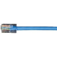 CAT 5E CROSSOVER PATCH CORD CABLE BLUE 3 FT
