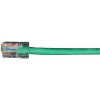 CAT 5E CROSSOVER PATCH CORD CABLE GREEN 3 FT