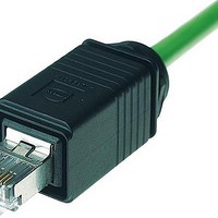 Telecom & Ethernet Connectors IP67 PUSH PULL RJ45 8P CAT 6 PLASTIC