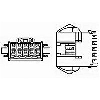 POWER DBL LOCK CAP HSG P/M 4P