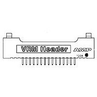 Conn Ejector Header HDR 40 POS 2.54mm Solder ST Thru-Hole