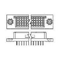 BOX II 4 ROW RECP ASSY 200 POS