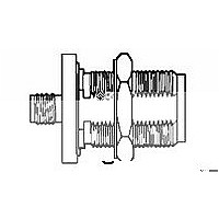 BULKHEAD ADAPTER, SMA JACK-N JACK