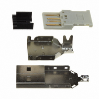 CONN PLUG USB A-TYPE 4PCS