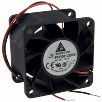 FAN DC AXIAL 12V 60X38 6000RPM