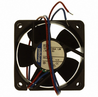 FAN TUBEAXIAL 60X25MM 12VDC