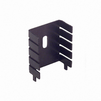 HEATSINK VERT .50"H BLK TO-220