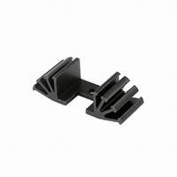 HEATSINK PWR HORZ BLACK TO-220