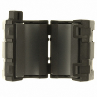 FERRITE SNAP-ON CORE 170 OHM BLK